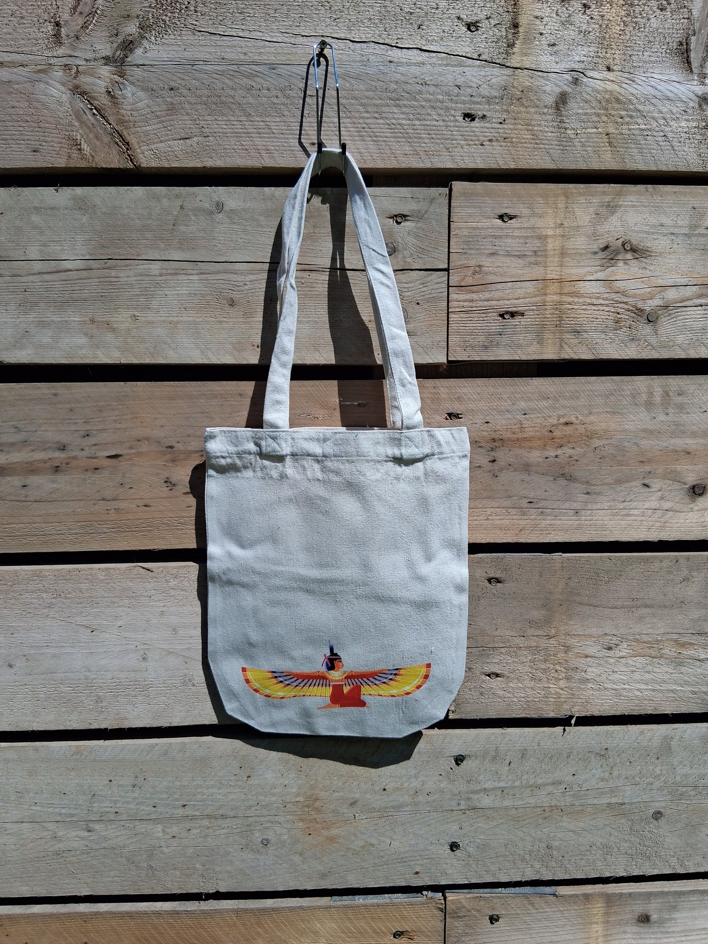 Queen Pharaoh Tote Bag – Egyptian Design | 100% Cotton Reusable Bag