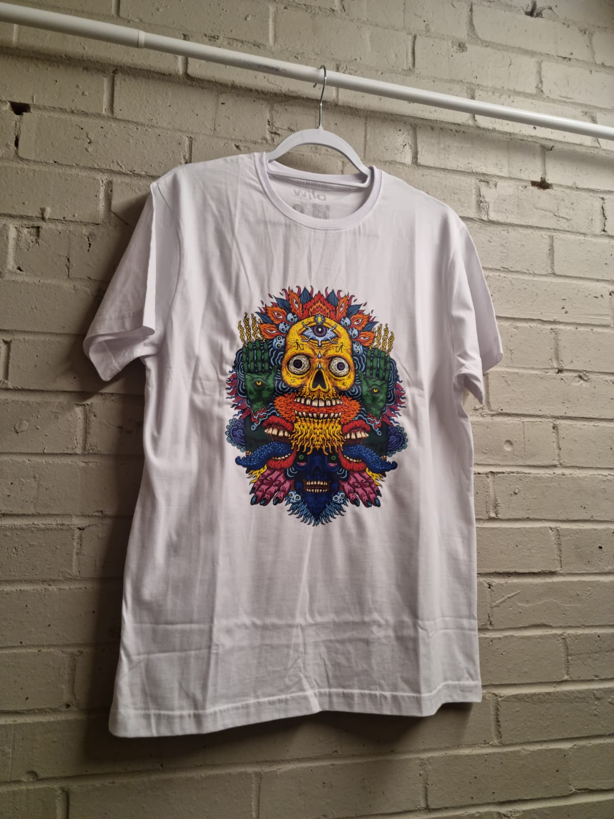 our best seller t-shirt skull design 100% Premium Egyptian Cotton