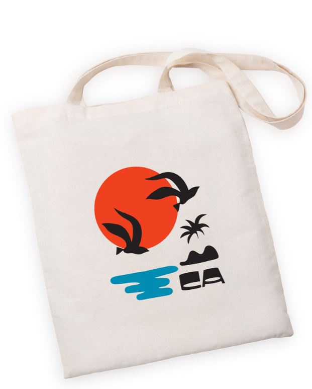 Summer Tote bags Canvas stylish Pharaoh Design by Kazana London