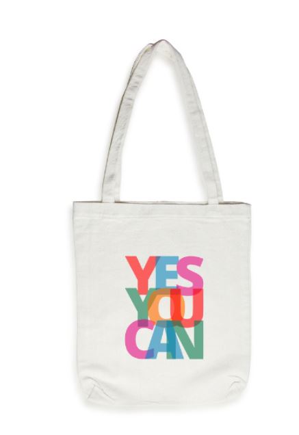 Yes You Can tote bag Queen Cleopatra – 100% Cotton Canvas by Kazana uk